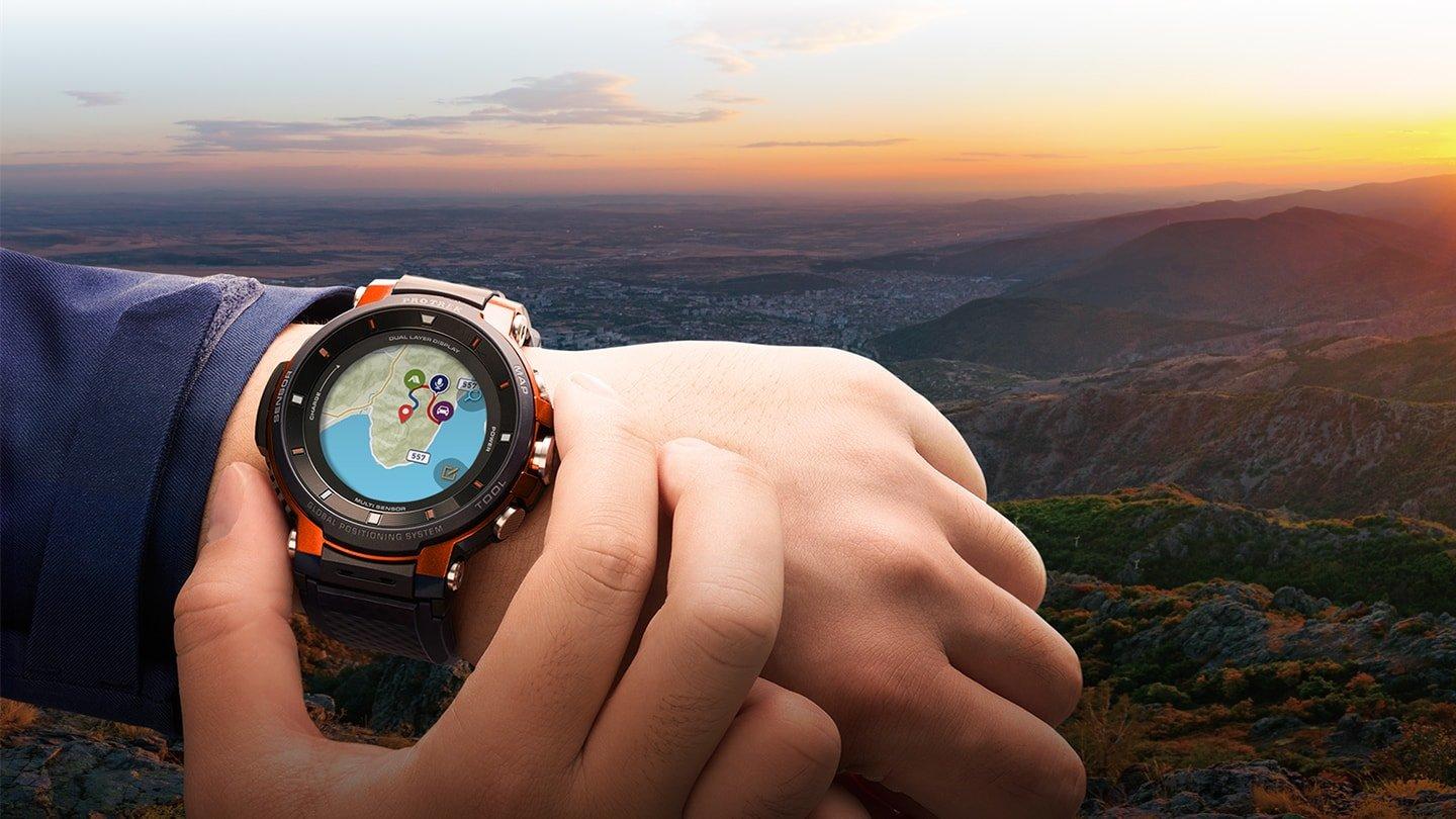 Casio pro trek smart price best sale