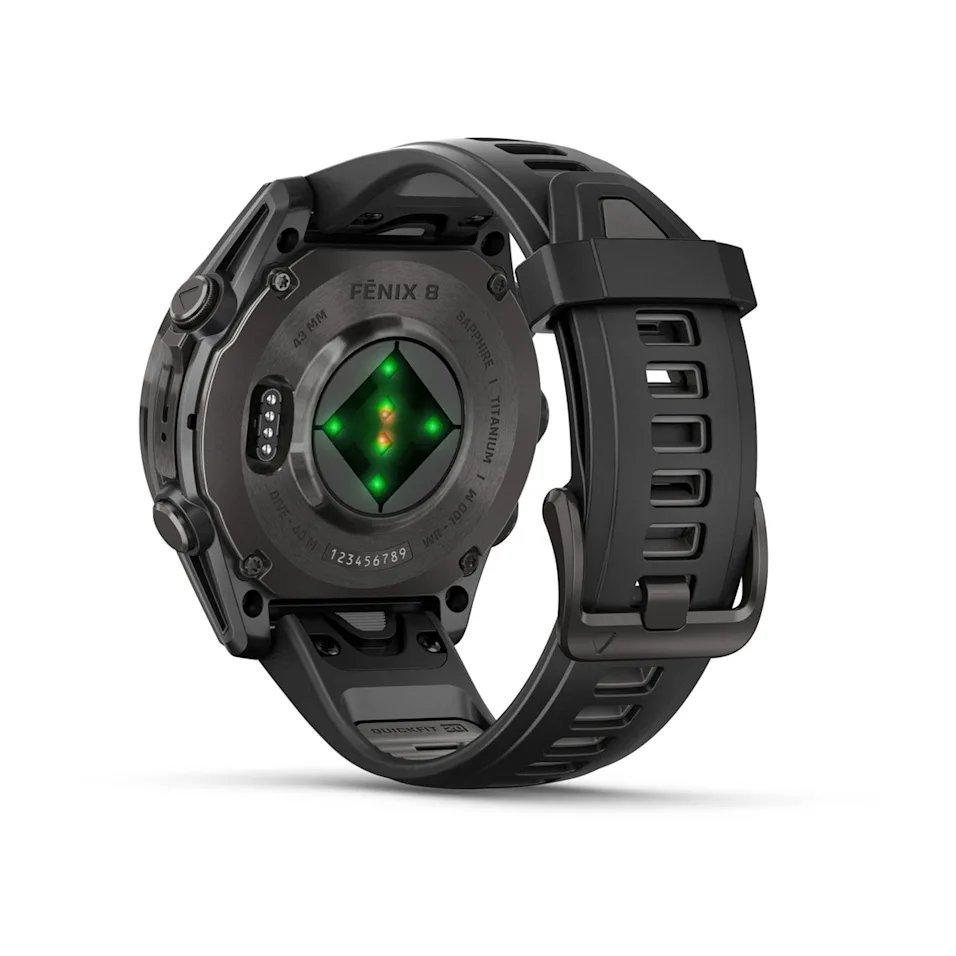 Garmin Fēnix 43mm AMOLED Edition Watch Black Tiso