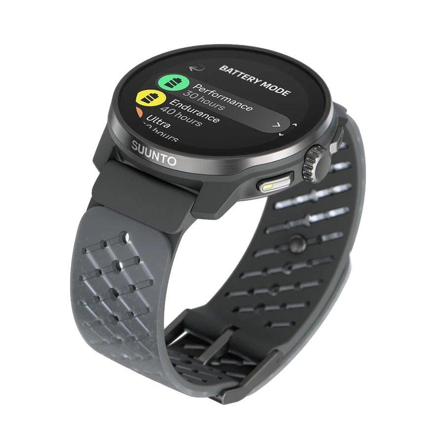 Suunto Race S Titanium Graphite Smartwatch in Grey Tiso