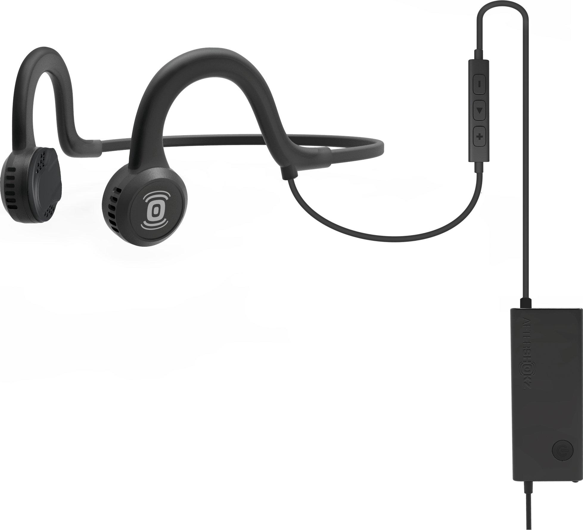 Aftershokz Titanium Headphones That Sit On Your Temple Sportz Titanium