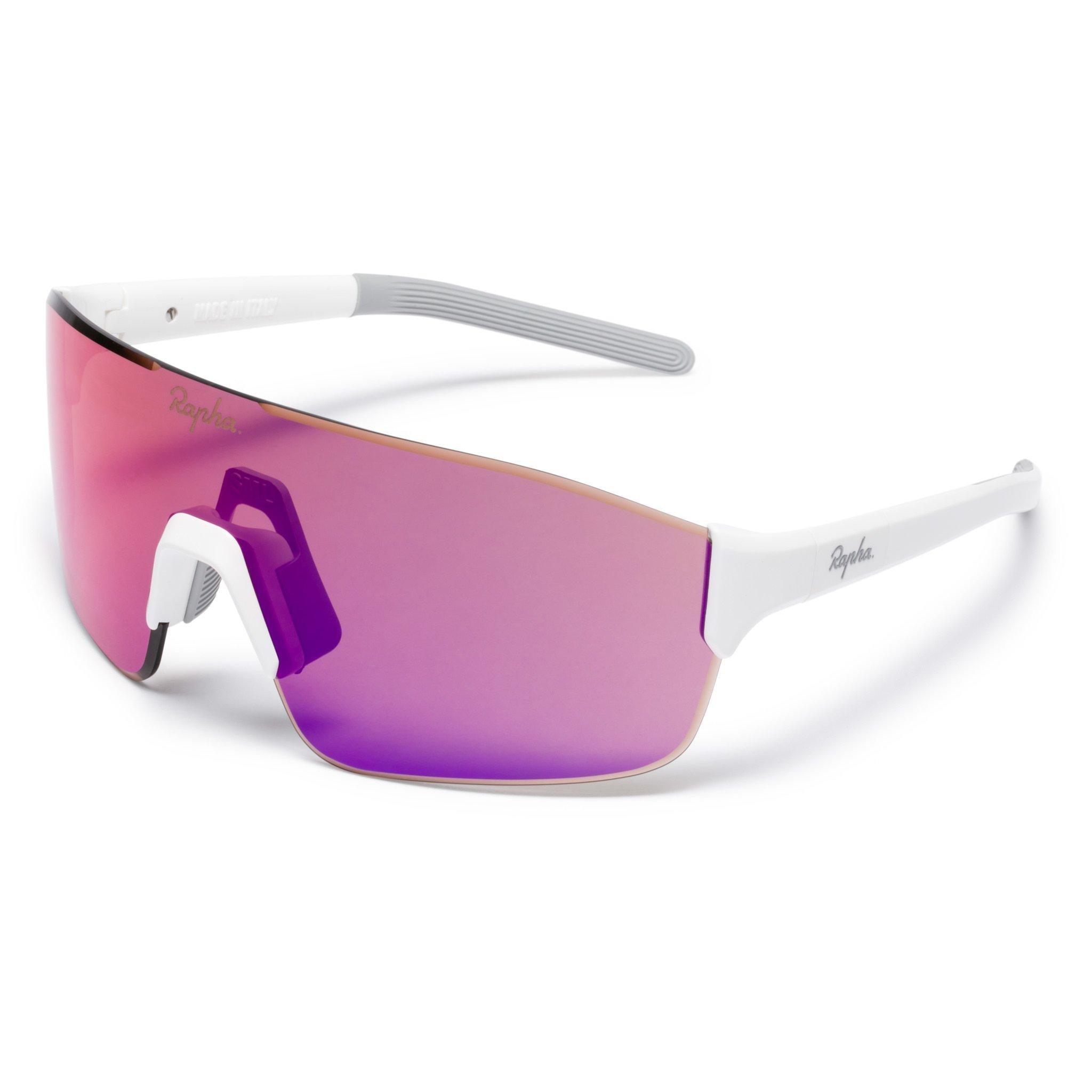 Pro Team Frameless Glasses - White / Pink