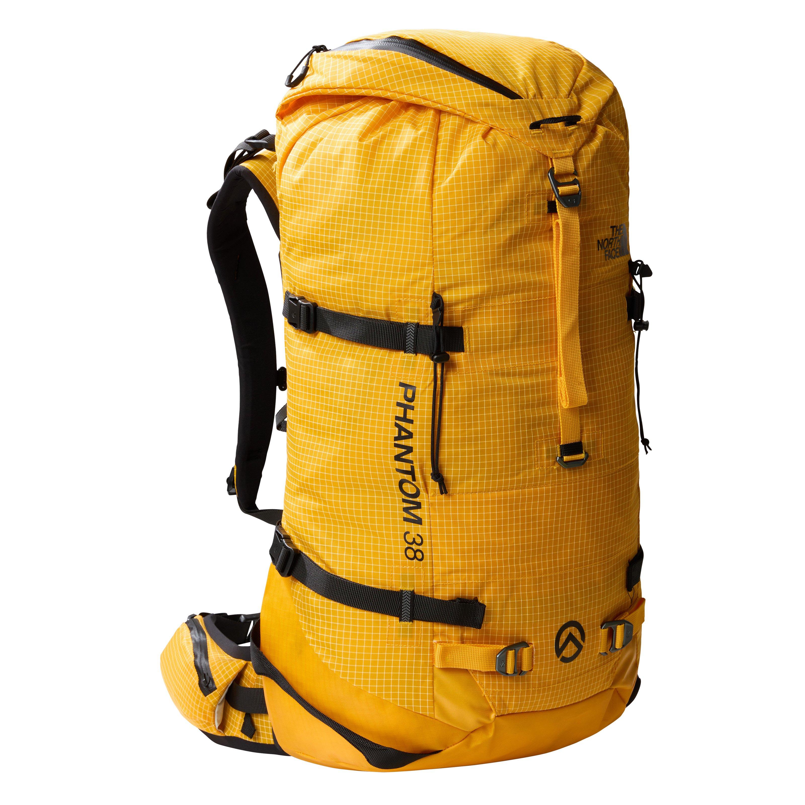 Yellow north face backpack sales