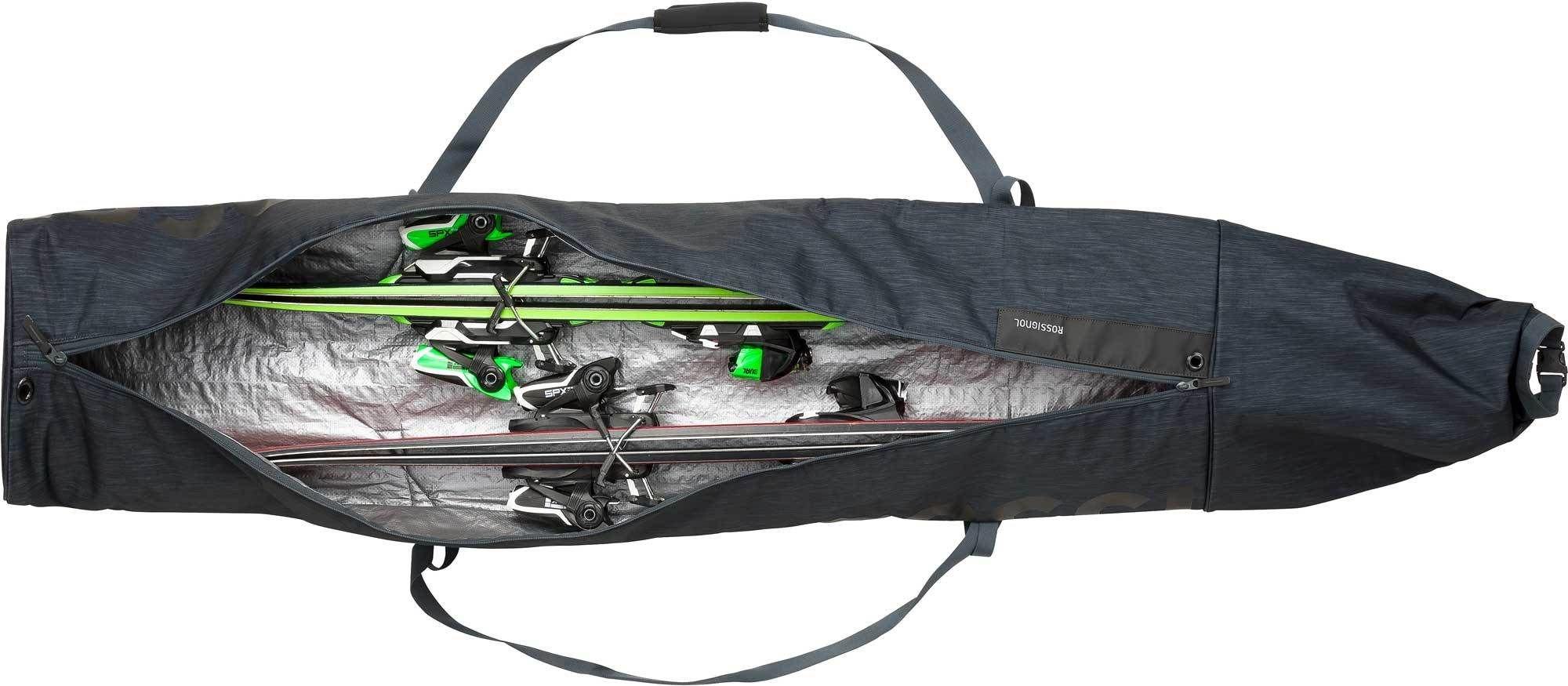 Rossignol Premium Extendable Ski Bag 2 Pairs 160210cm Black