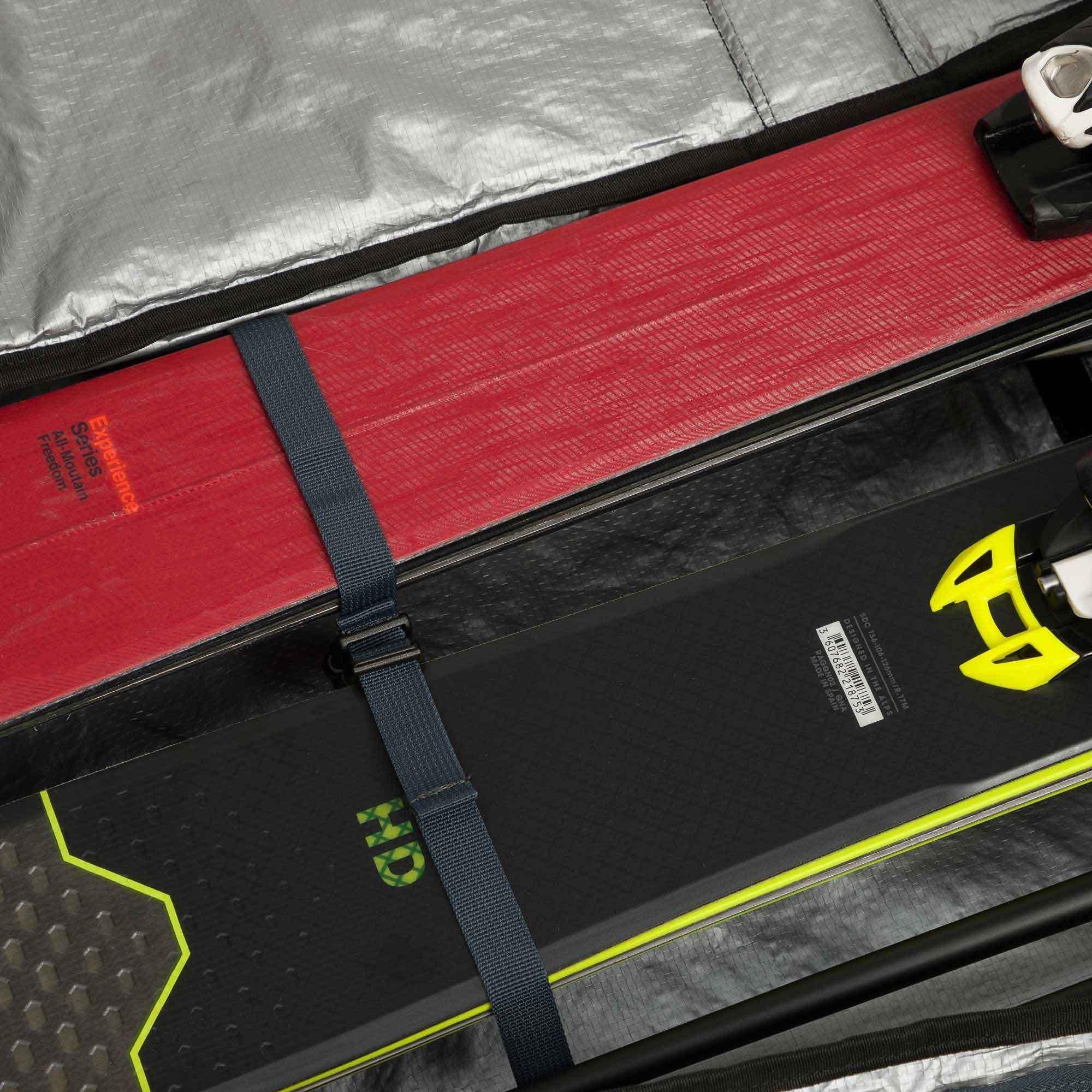 Rossignol Premium Extendable Ski Bag 2 Pairs 160210cm Black