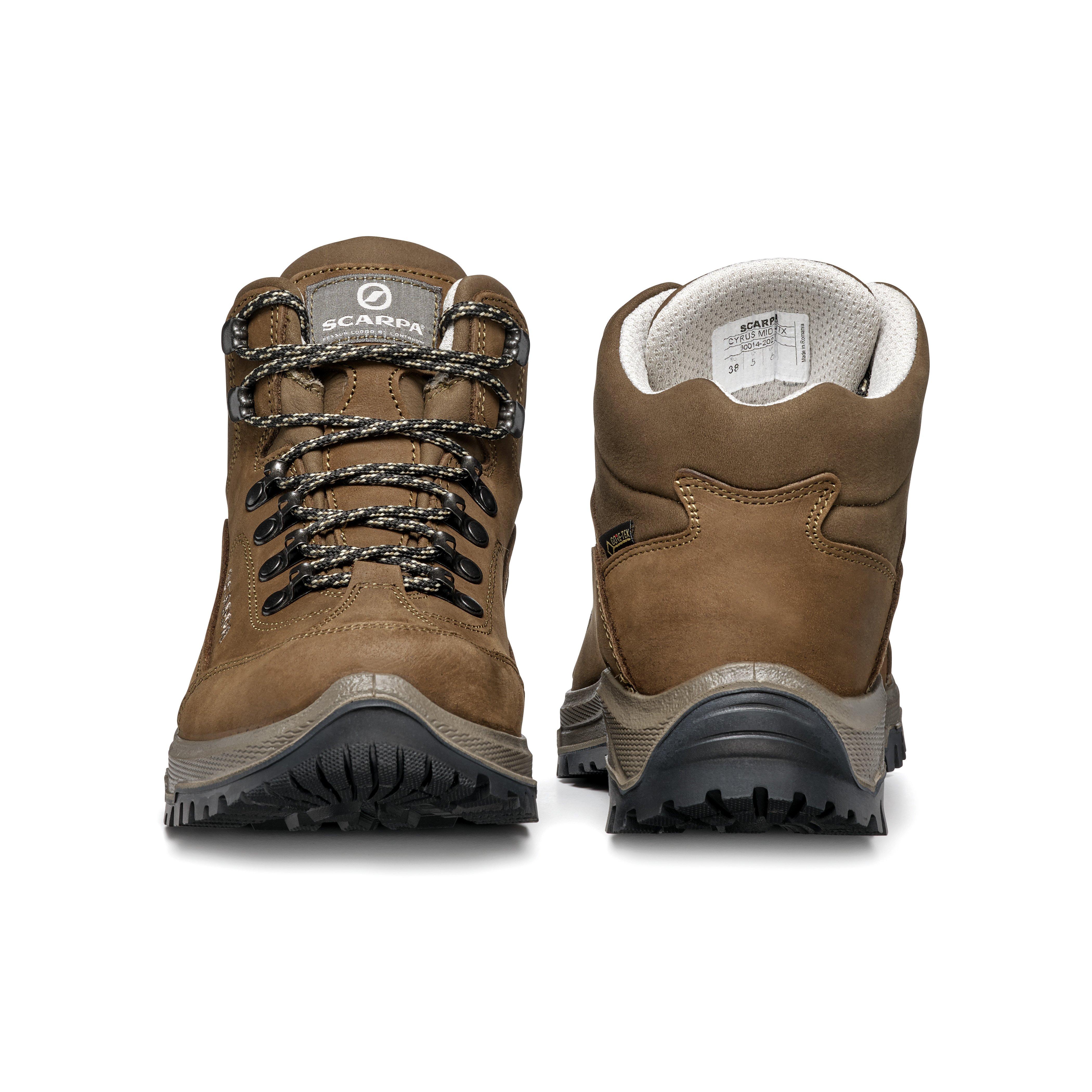 Scarpa Women's Cyrus Mid GORE-TEX Walking Boots - Brown | Tiso