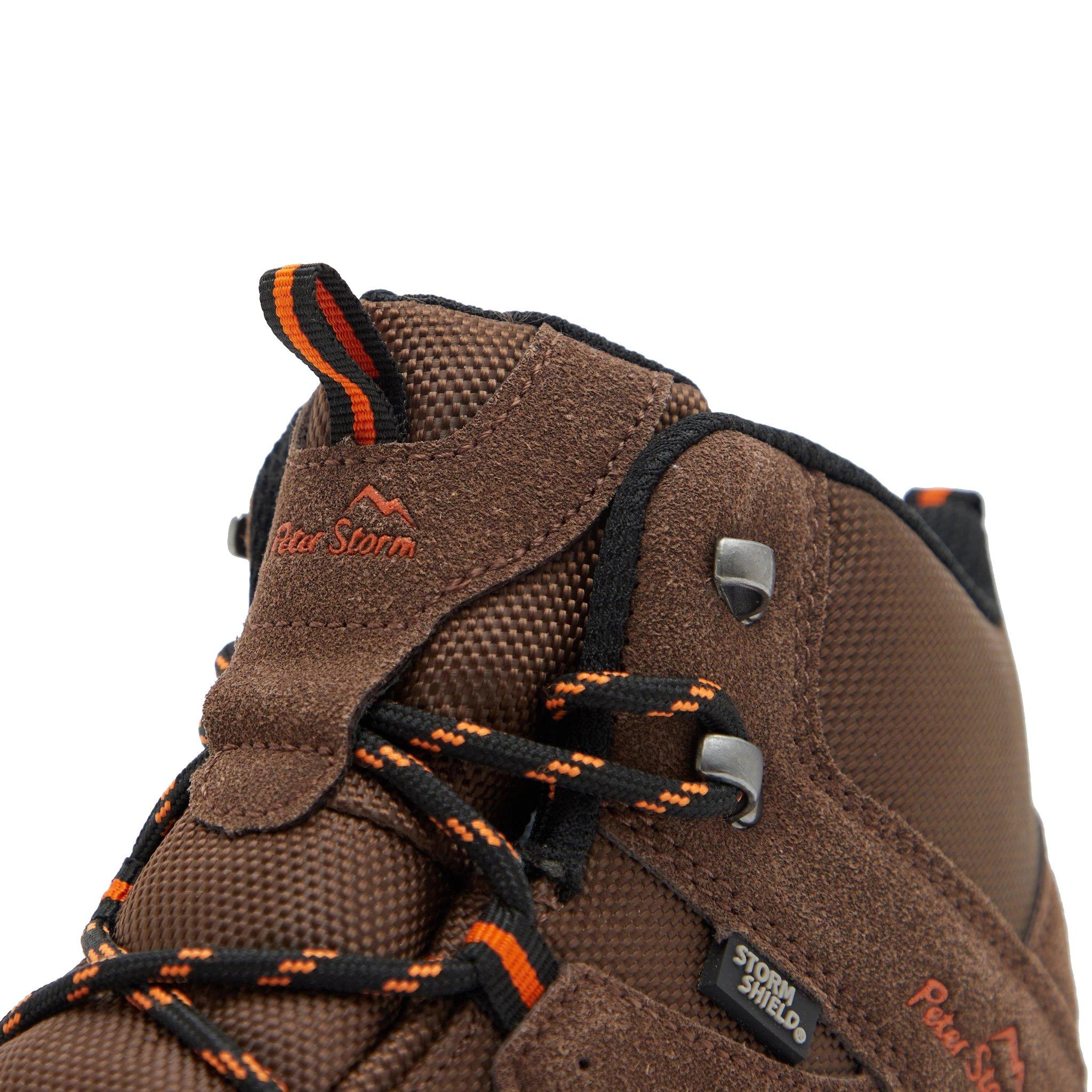Peter Storm Men's Buxton Waterproof Mid Walking Boots in Brown Tiso