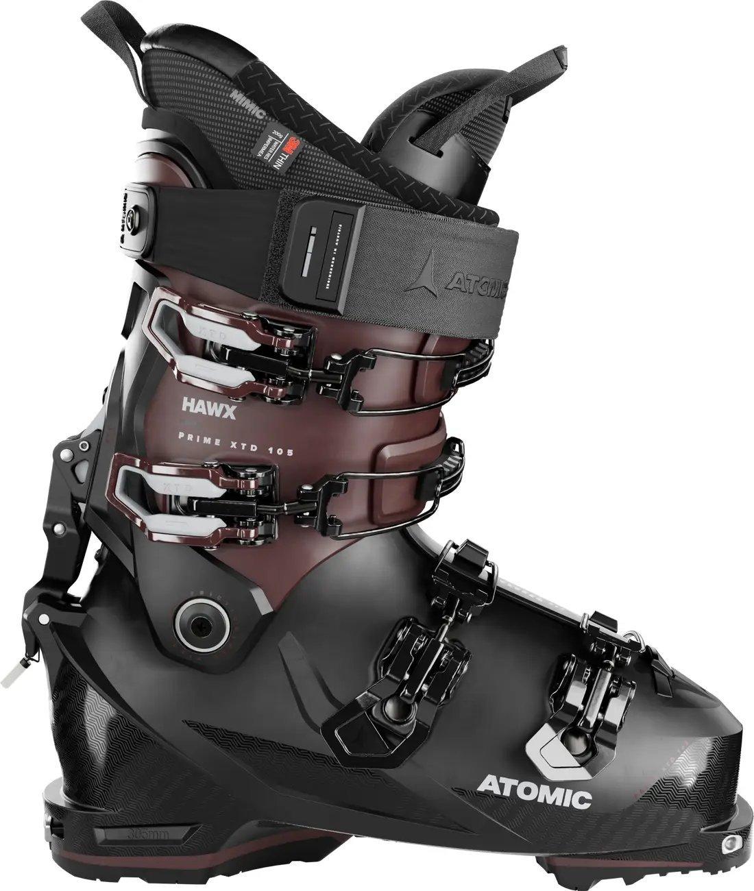 Atomic Women's Hawx Prime XTD 105 GW Ski Boots Black/Maroon Tiso