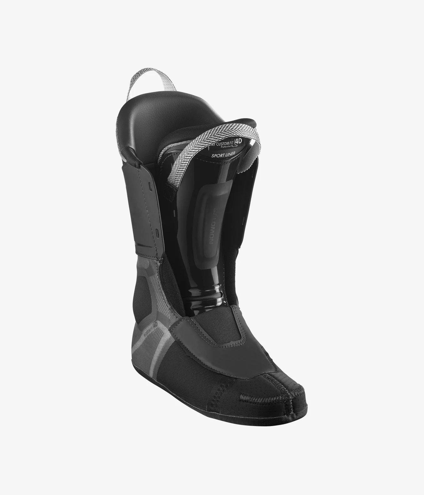 Salomon Men's S/Pro Alpha 110 Ski Boots Black Dark Grey Tiso