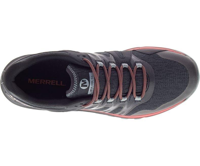 merrell men's nova gtx trail running shoes