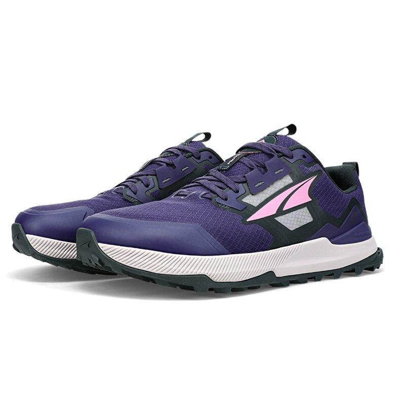 Women's Lone Peak Trail Running Shoes Purple