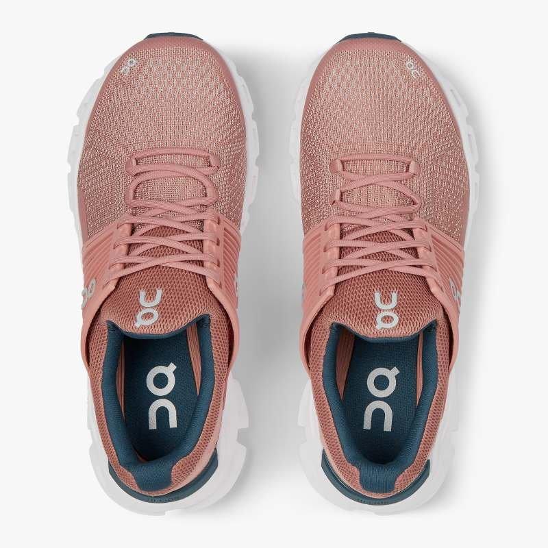 Women's On Cloud Swift Blush Denim Road Shoe For Running Tiso