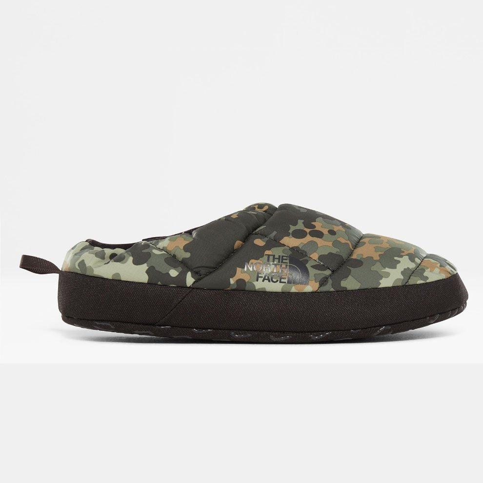 camo north face slippers