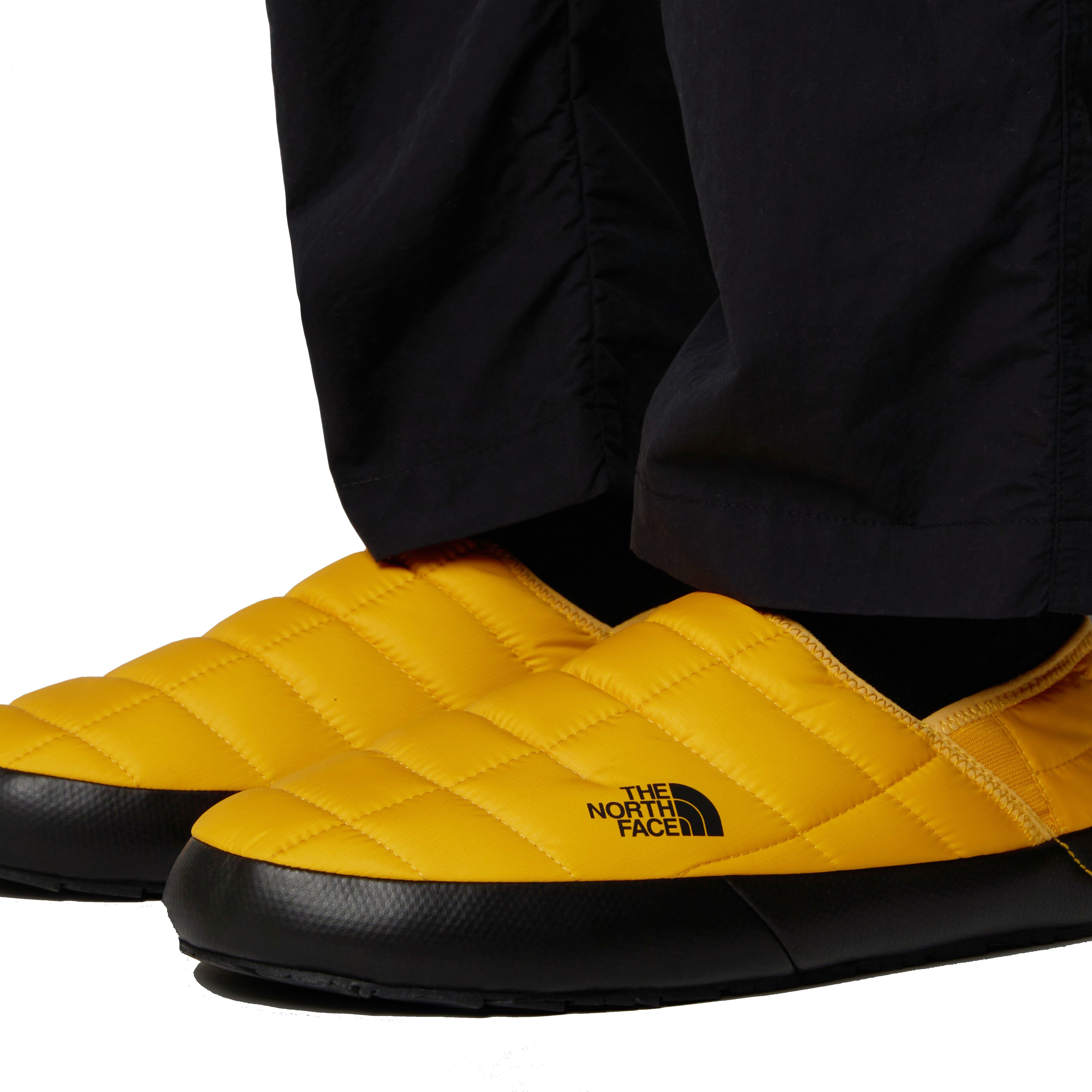 The North Face Men's Thermoball V Traction Mule Slippers Yellow