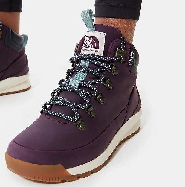 north face purple boots