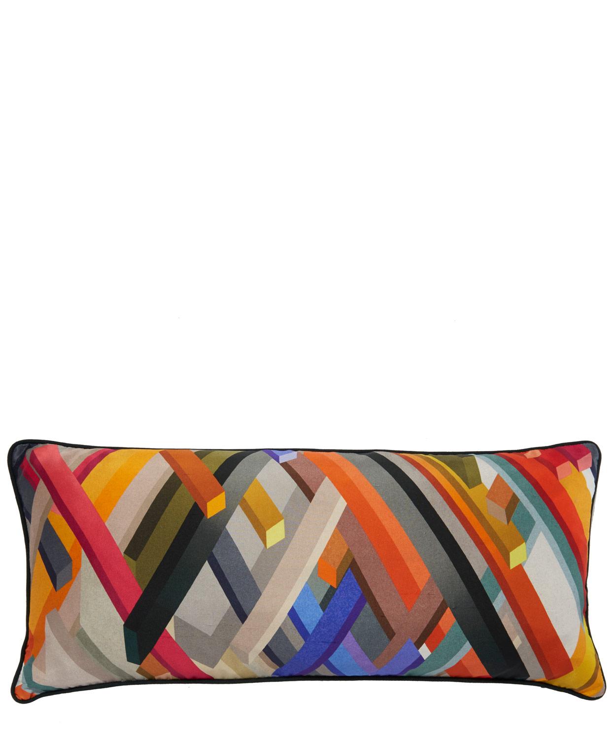 Kubrik Bolster Silk Cushion Liberty London