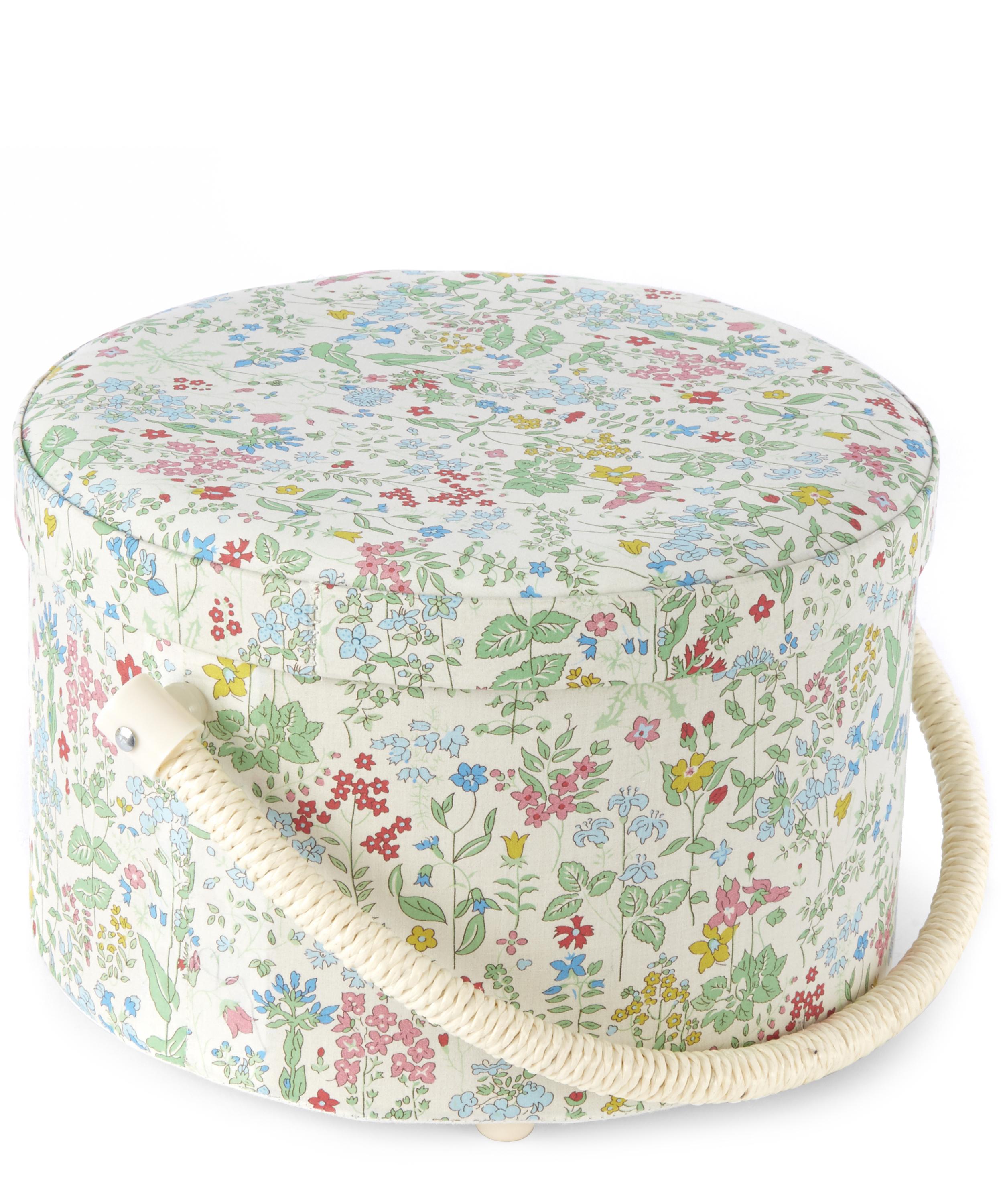 Round Sewing Box Liberty London
