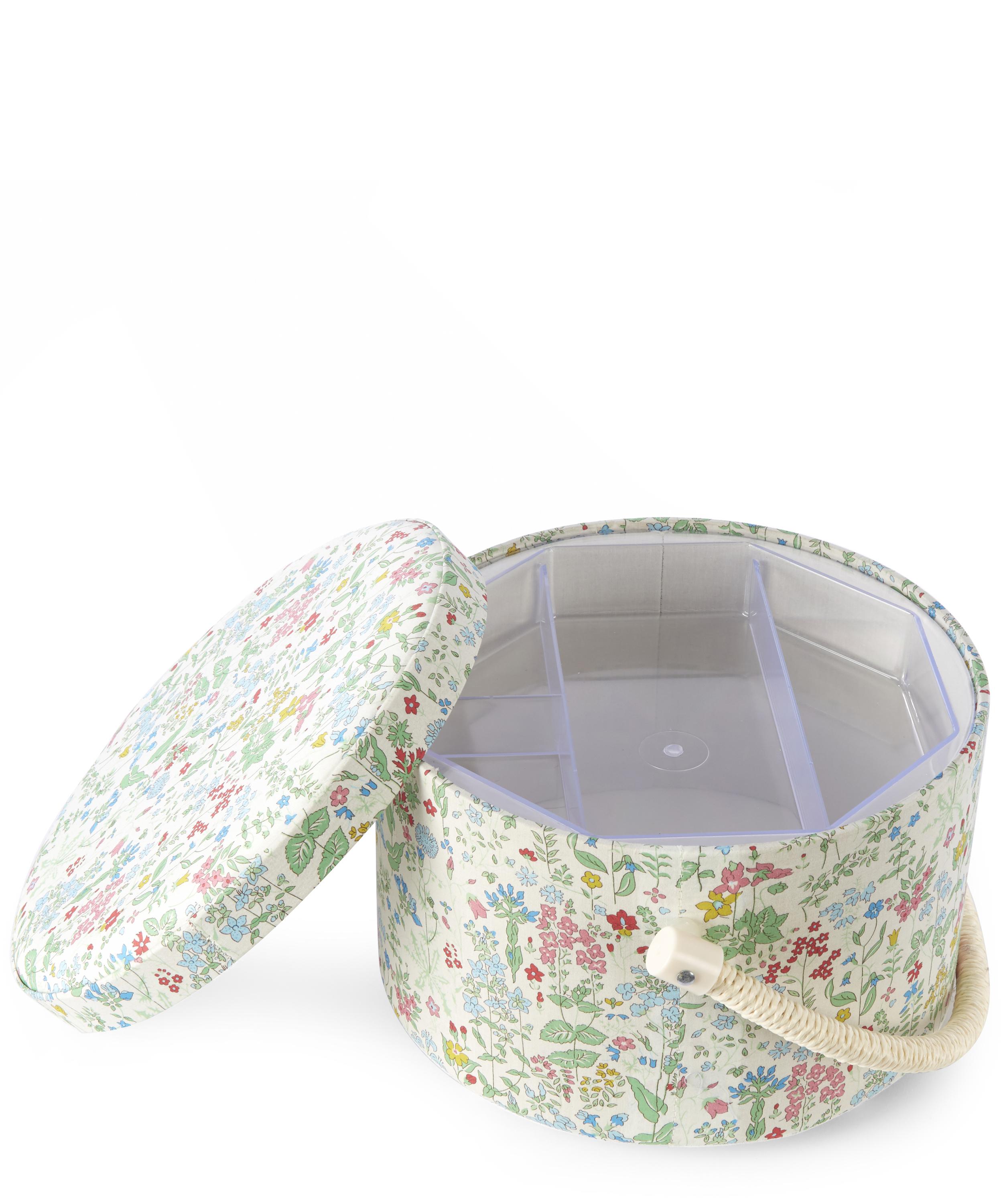 Round Sewing Box Liberty London
