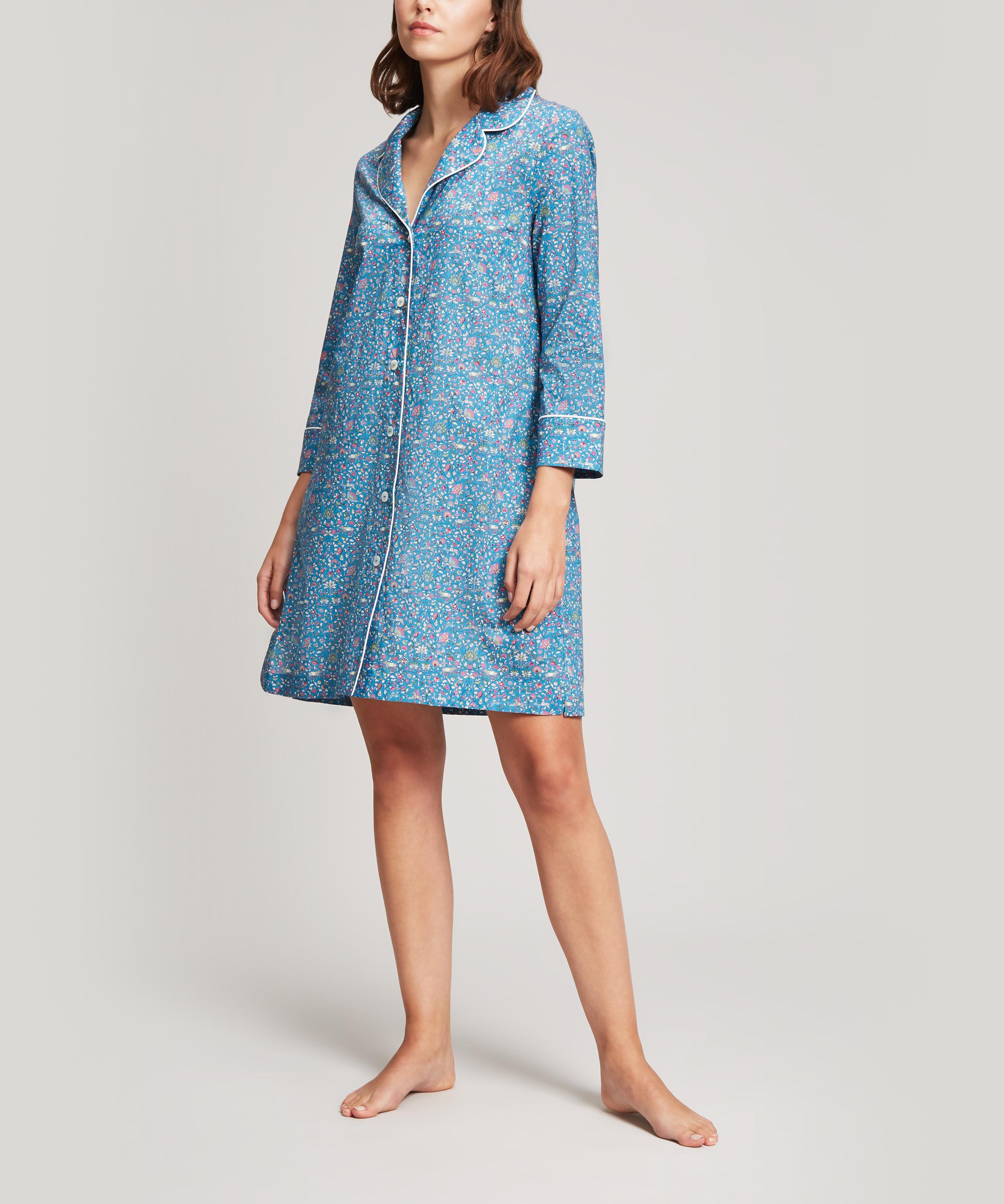 cotton sleeveless night shirt