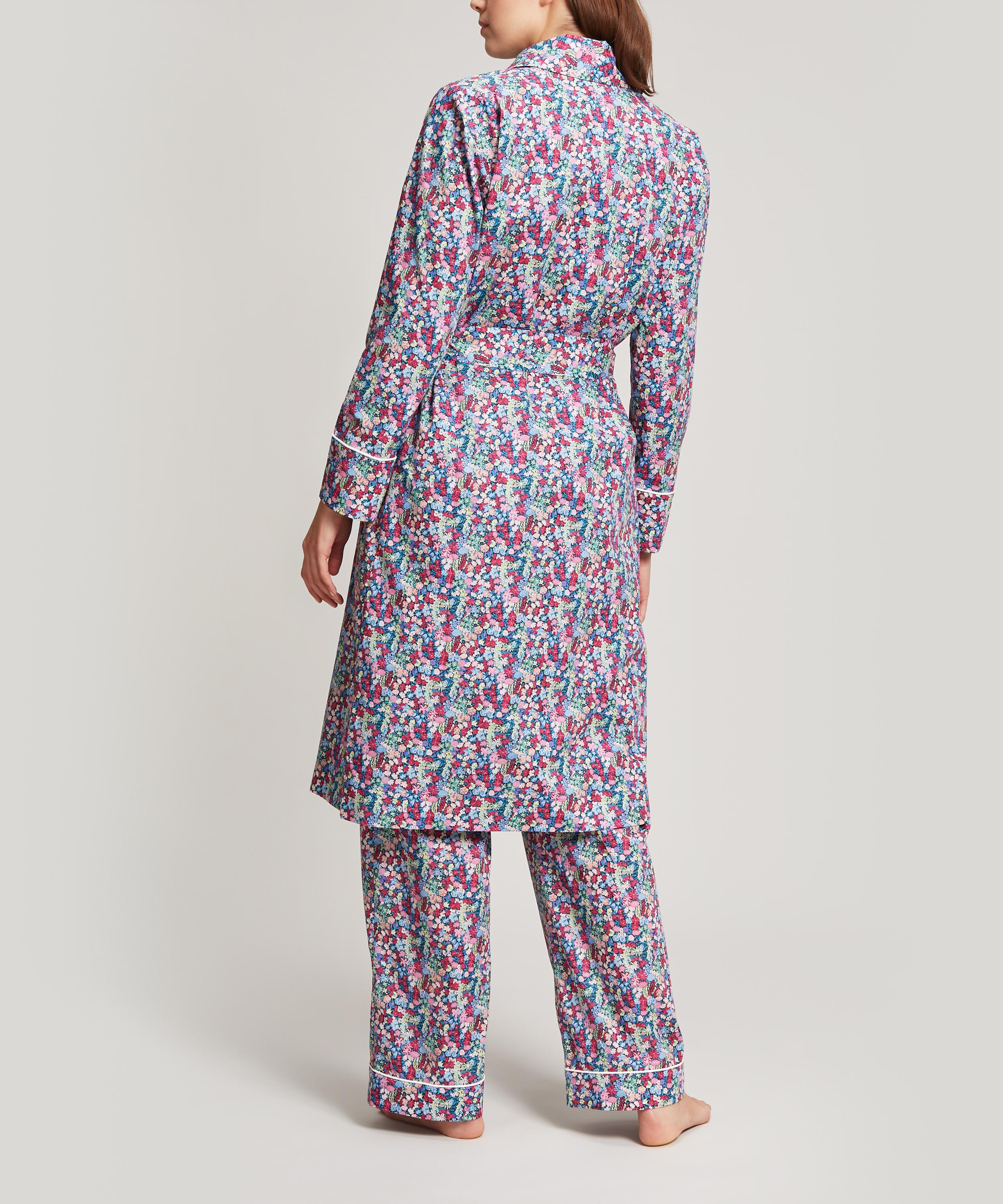 Emily Jane Long Cotton Robe Liberty London