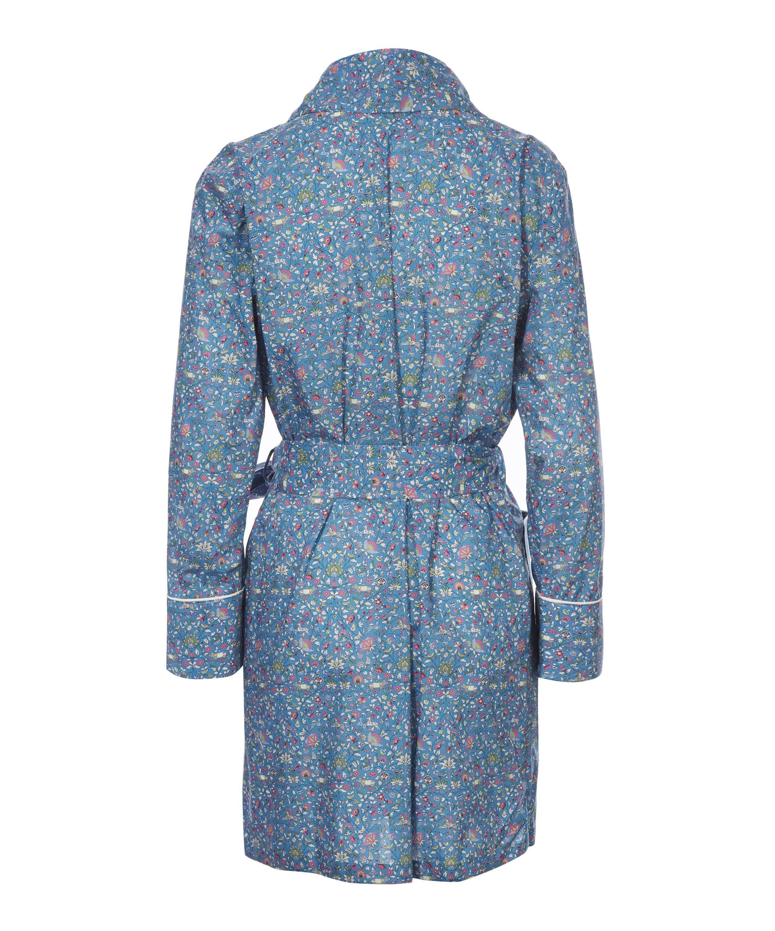 Imran Short Cotton Robe Liberty London