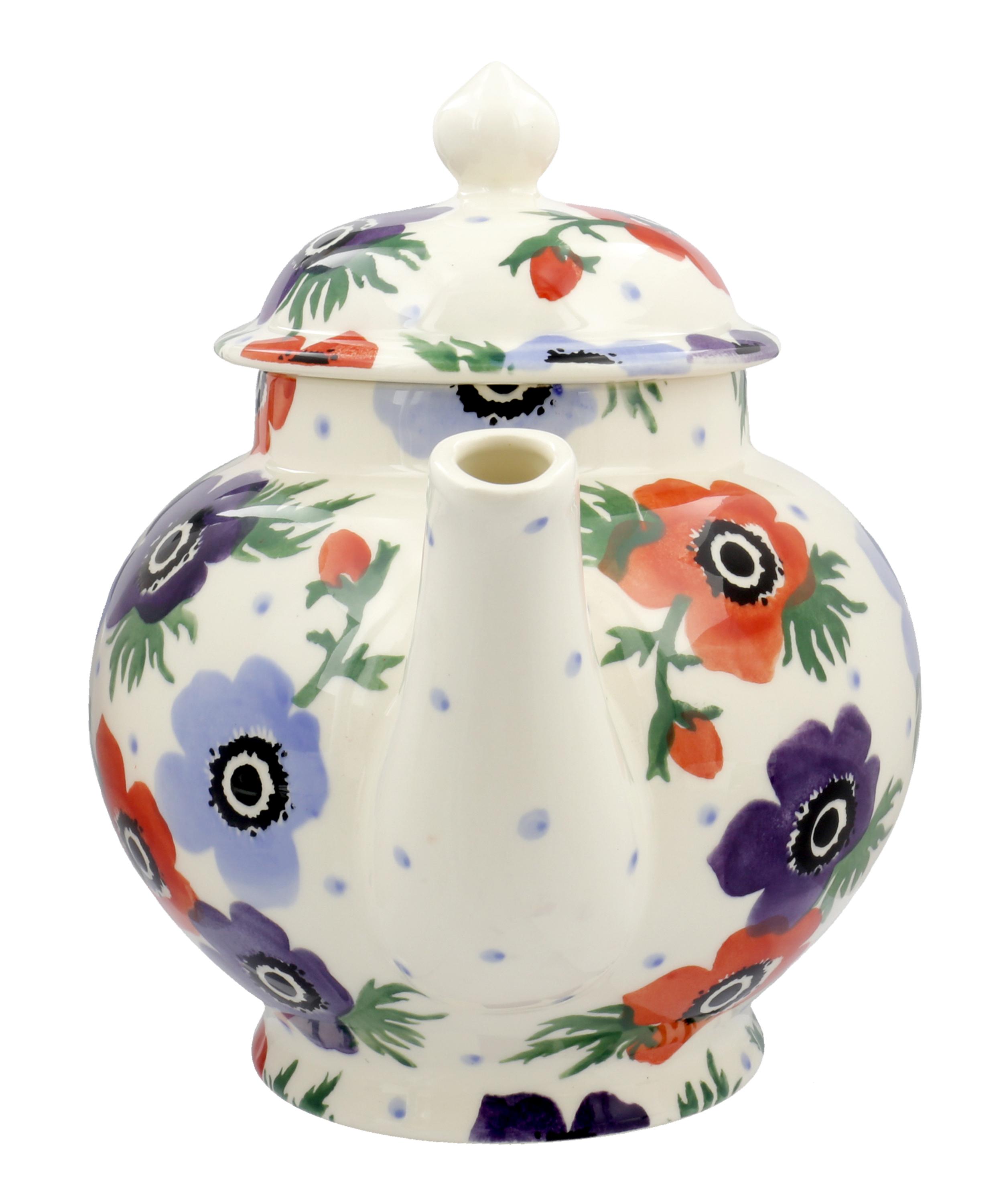 Anemone FourMug Teapot Liberty London