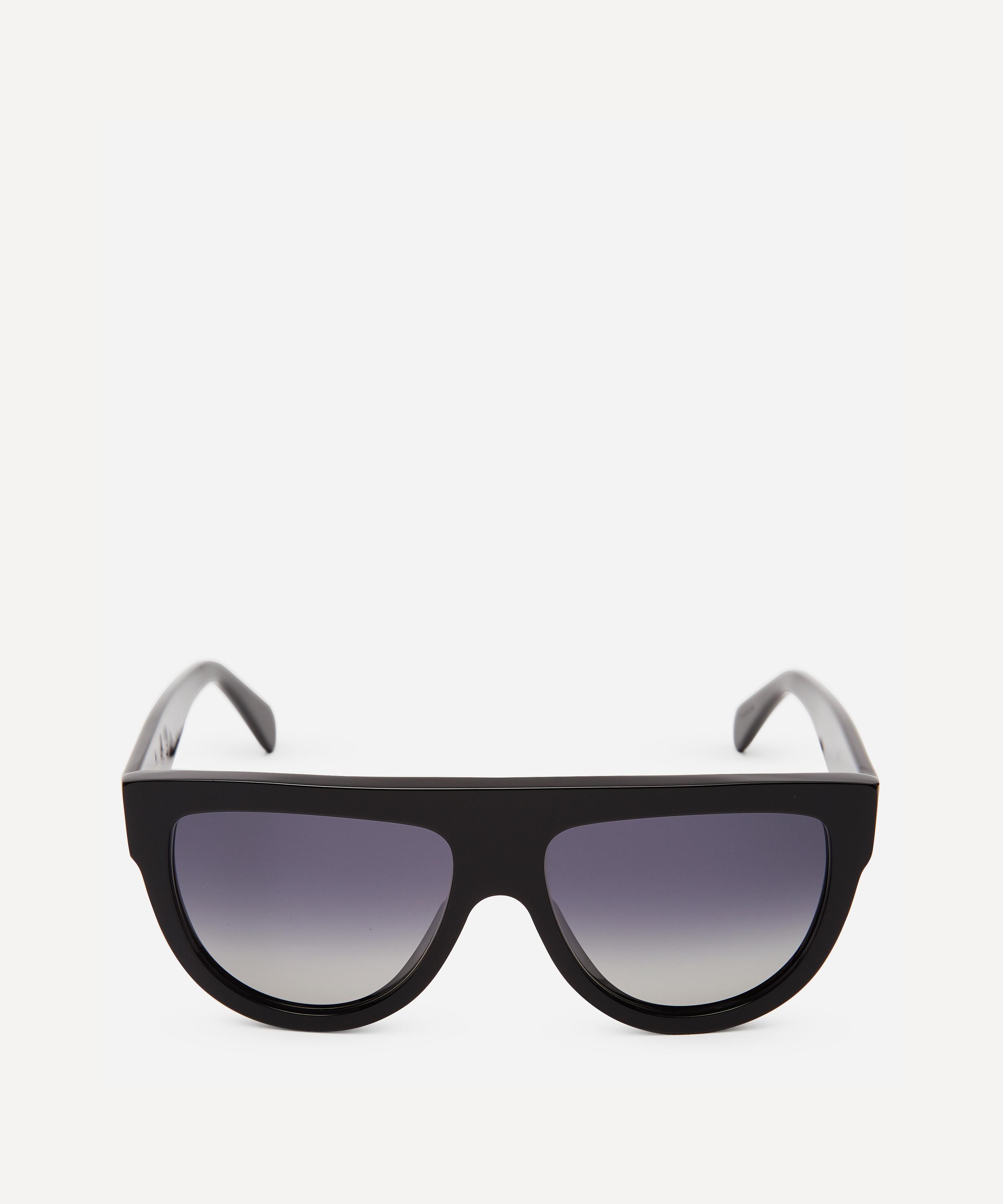 celine flat top acetate sunglasses