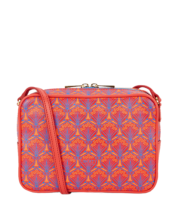 Maddox Cross-Body Bag in Iphis Coated Canvas
