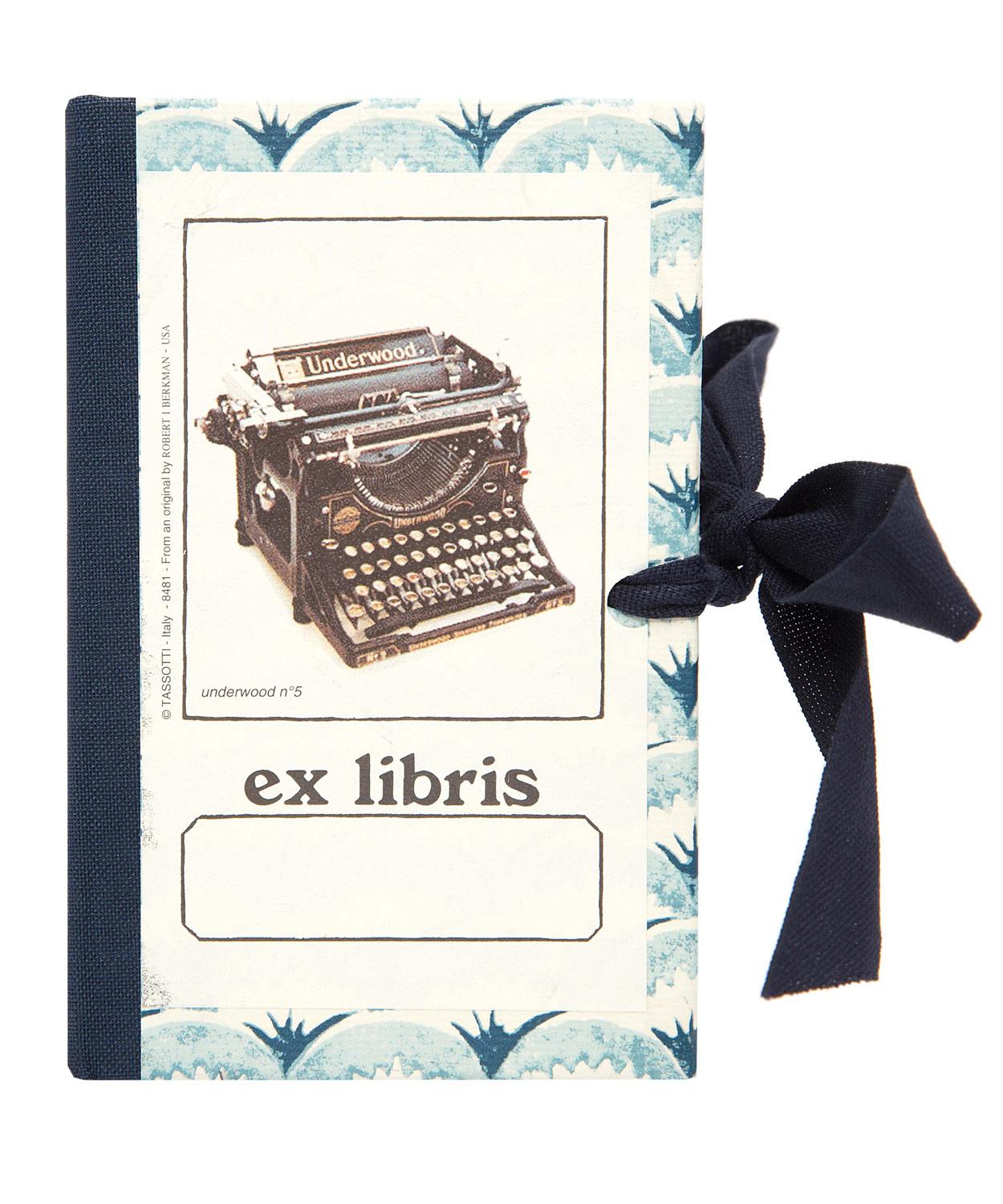 Typewriter Ex Libris Bookplate Gift Box Liberty London