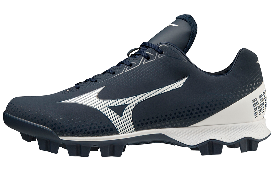 MIZUNO MENS BASEBALL SHOES – MIZUNO WAVE LIGHTREVO LOW TPU MEN’S MOLDED LOW BASEBALL CLEAT – 320681