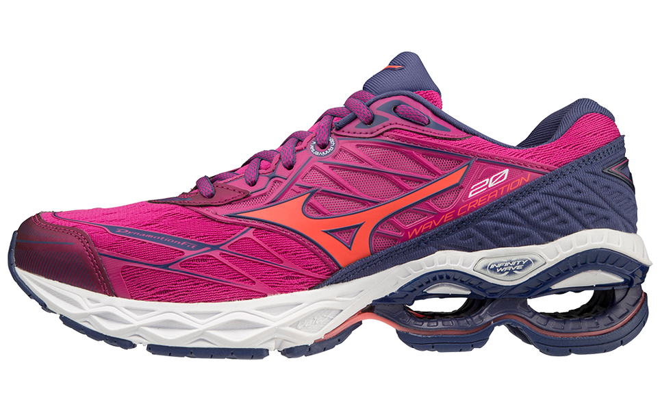 MIZUNO WOMENS RUNNING SHOES - WOMEN'S WAVE CREATION 20 RUNNING SHOE - 411061
