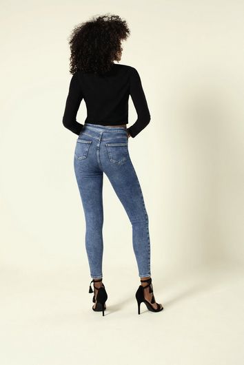 new look hallie high waist super skinny jeans