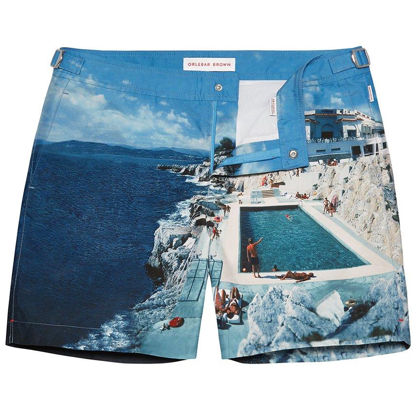 mens designer swim shorts uk