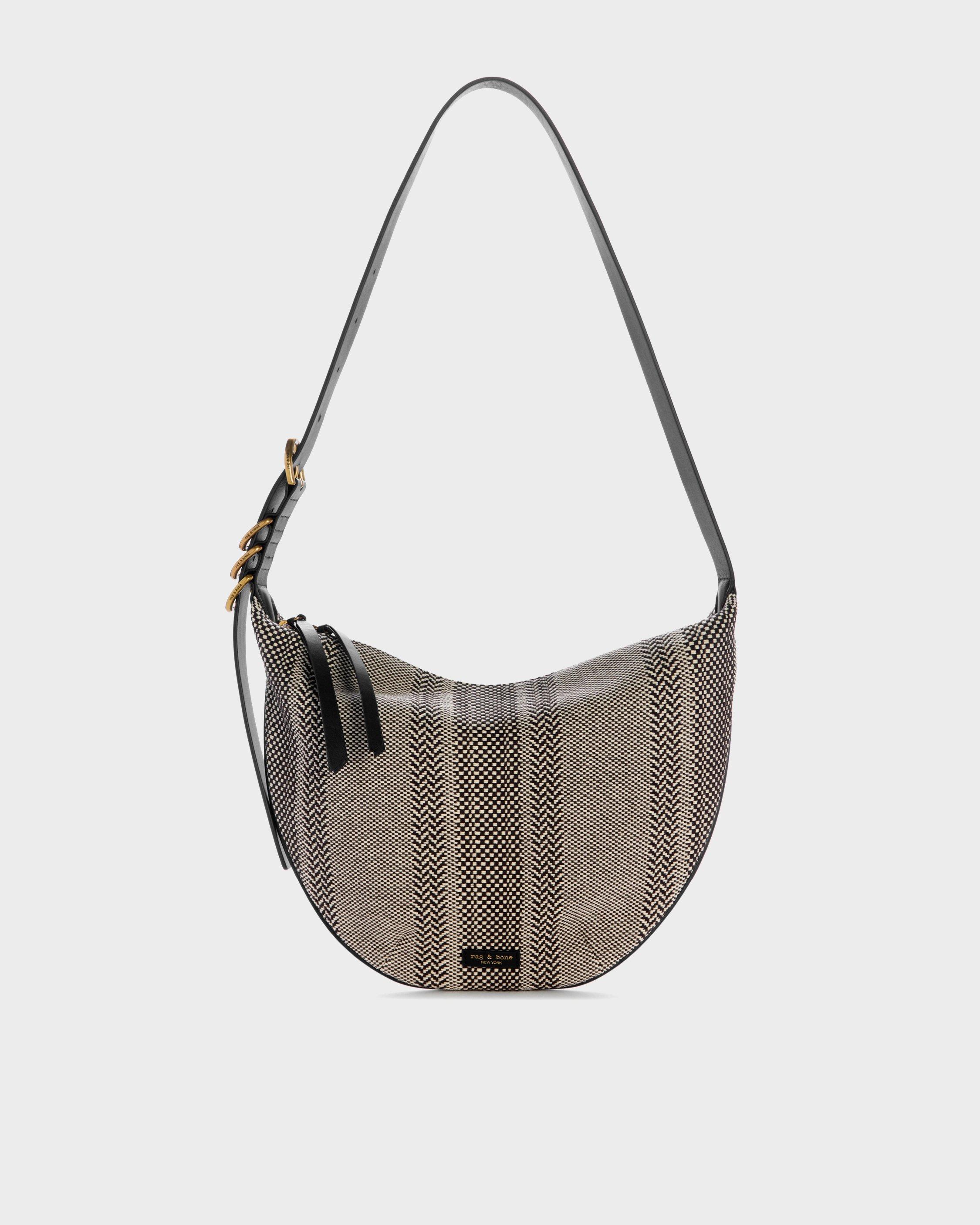 Rag & Bone Mercer Medium Canvas Hobo Bag In Brown