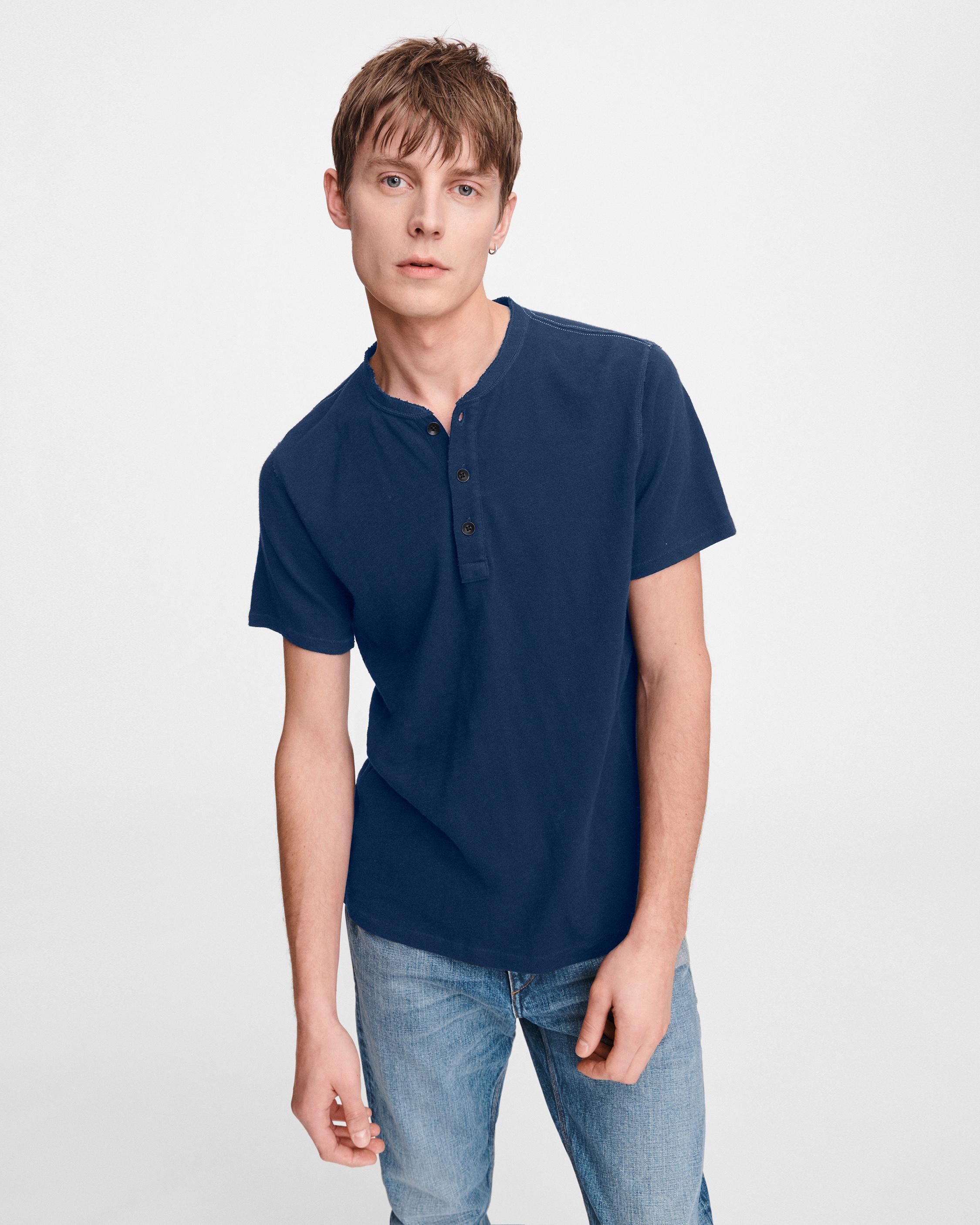 rag and bone short sleeve henley