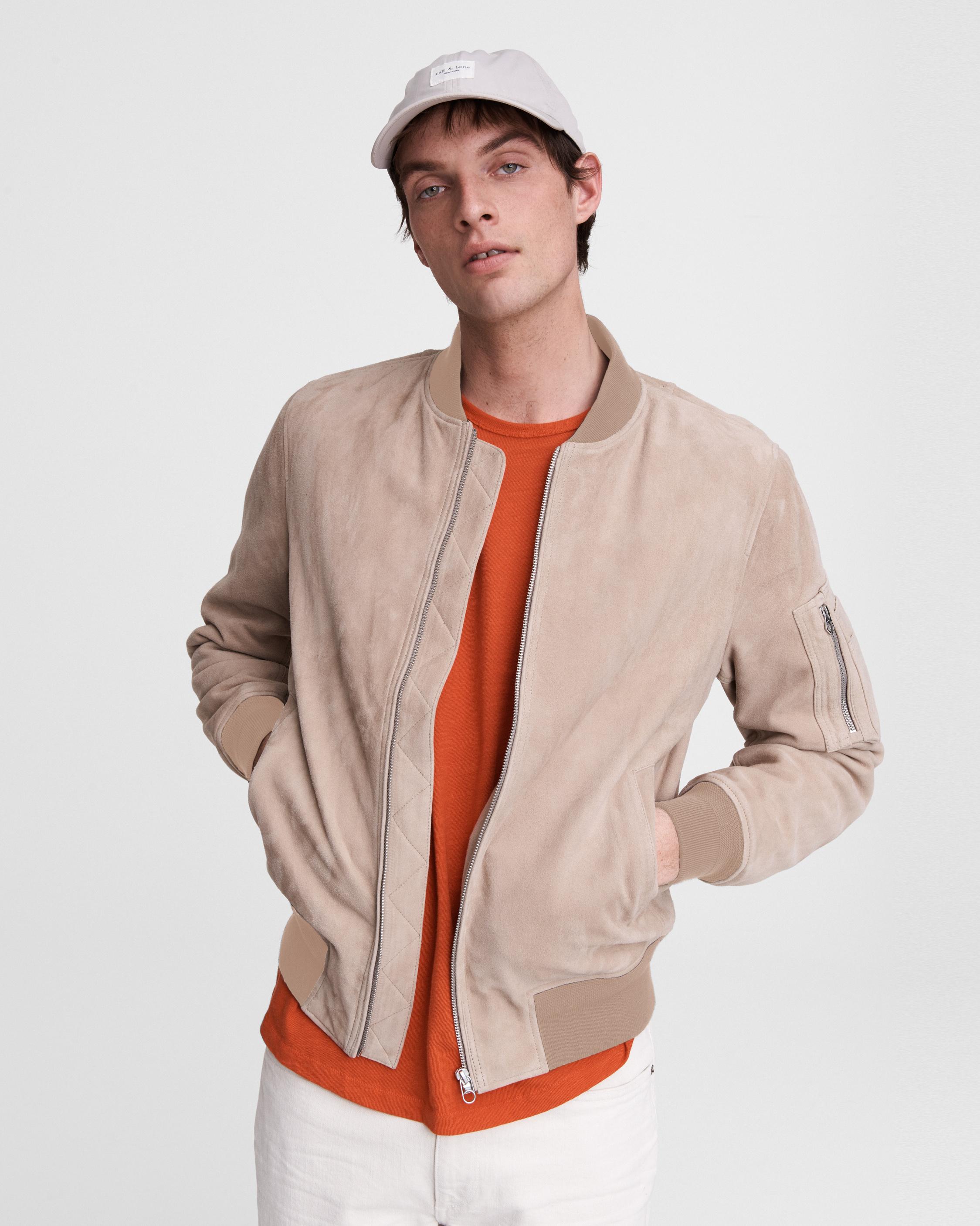 topman suede bomber jacket