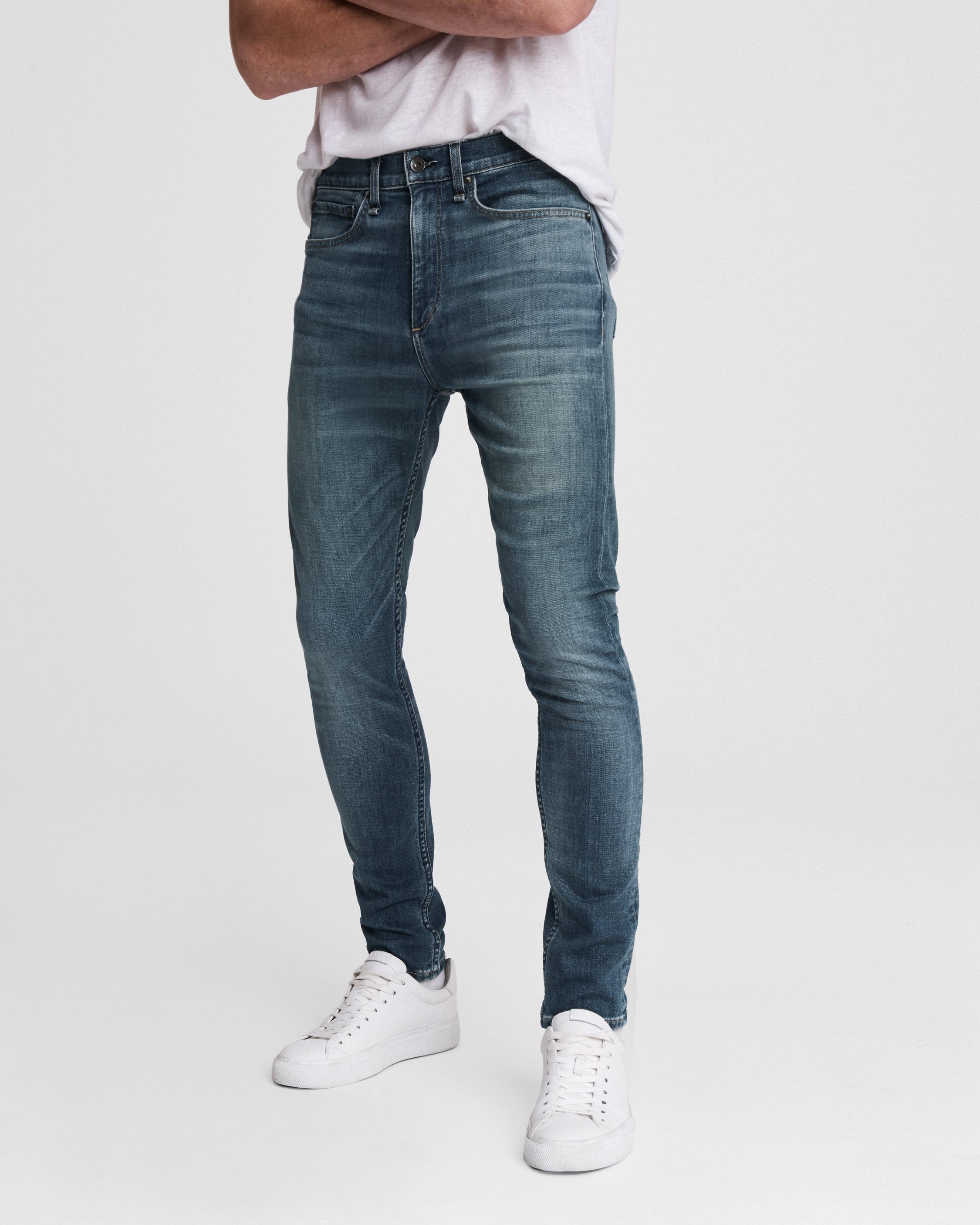 mid blue sid skinny jeans