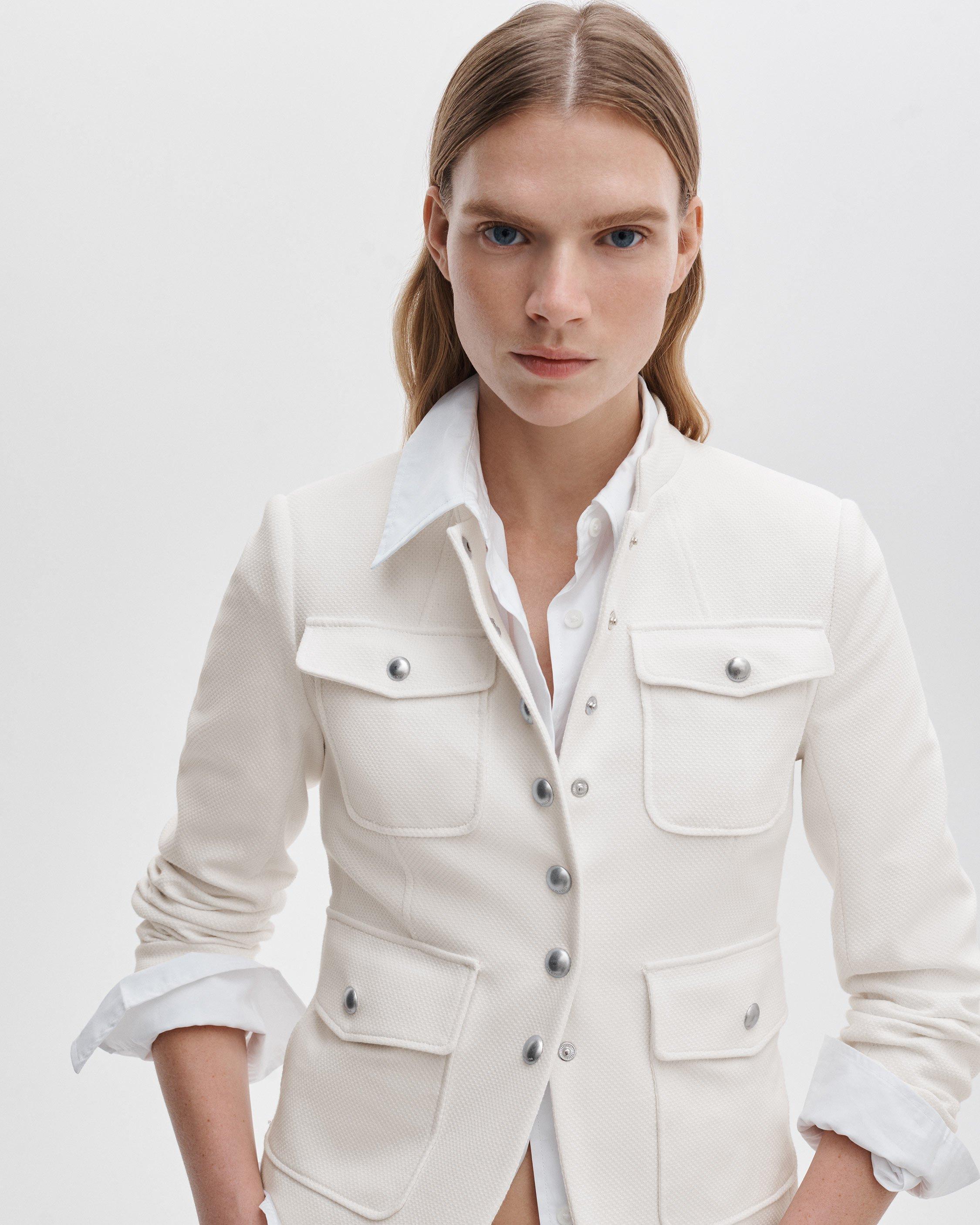 Mercer Italian Textured Knit Blazer
