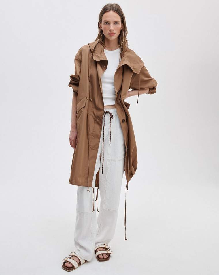 Declan Taffeta Parka