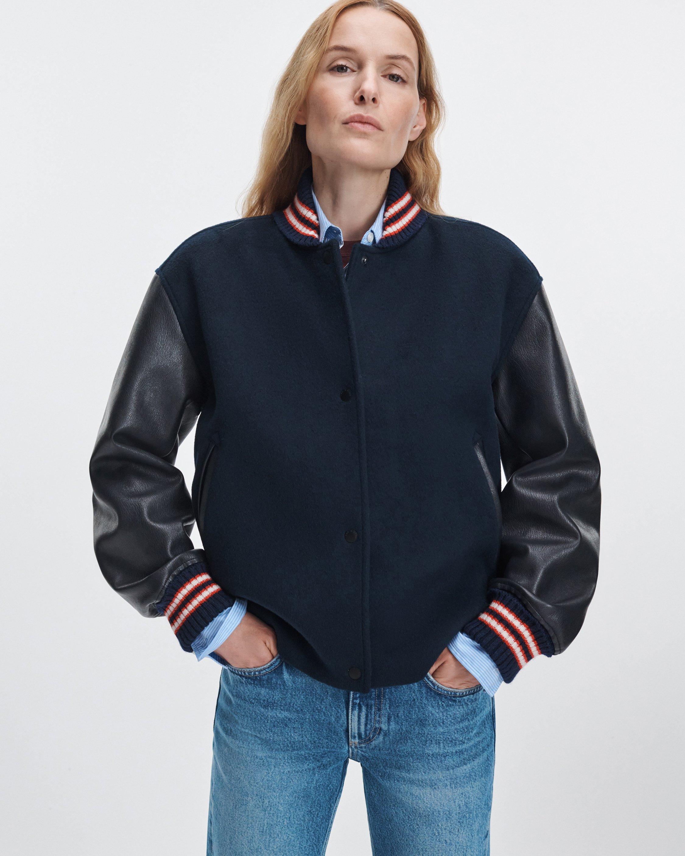 Scarlet Varsity Jacket