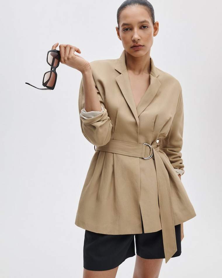 Mandi Belted Blazer
