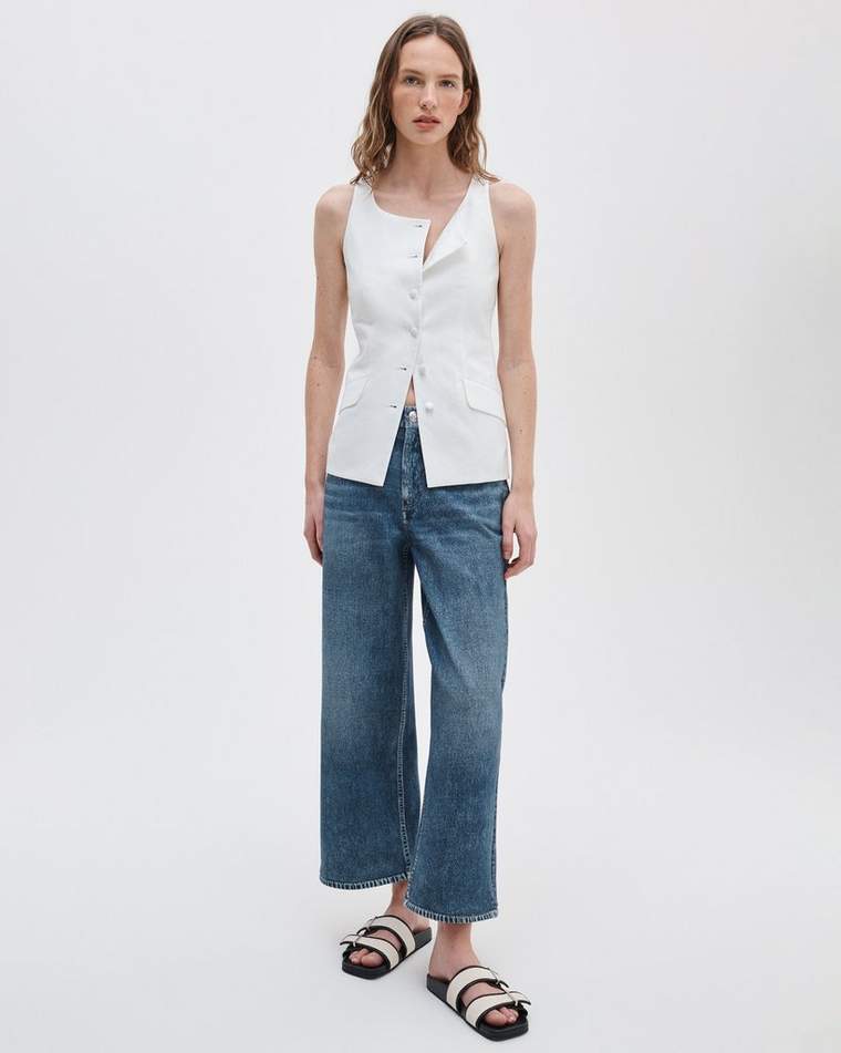 Rb Miramar Andi Ankle Wide-leg Pant