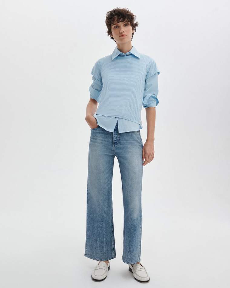 Rb Miramar Andi Ankle Wide-leg Pant