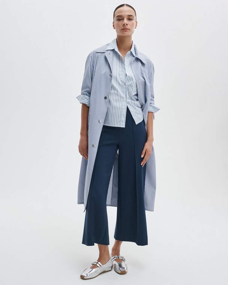 Irina Refine Knit Wide-leg Pants