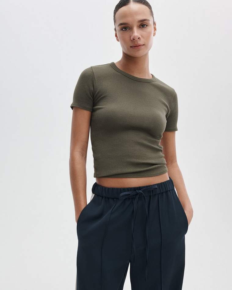 The Essential Ribbed Tee