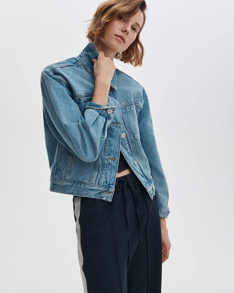 Marie Denim Trucker Jacket
