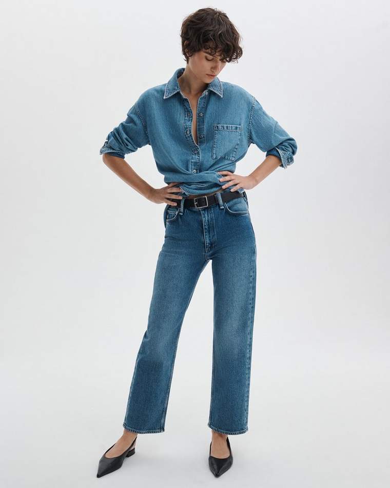 Harlow Ankle Straight Jean