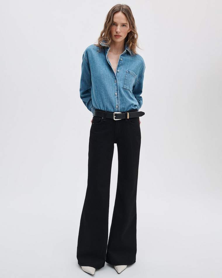 Josie Low-rise Flare Jean