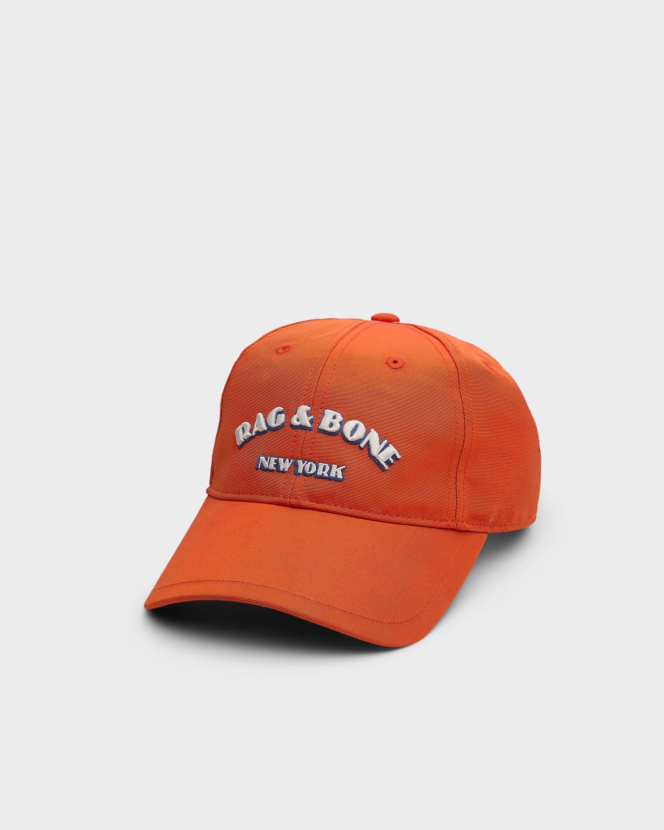 Rag & Bone Harlow Sport Baseball Cap In Orange