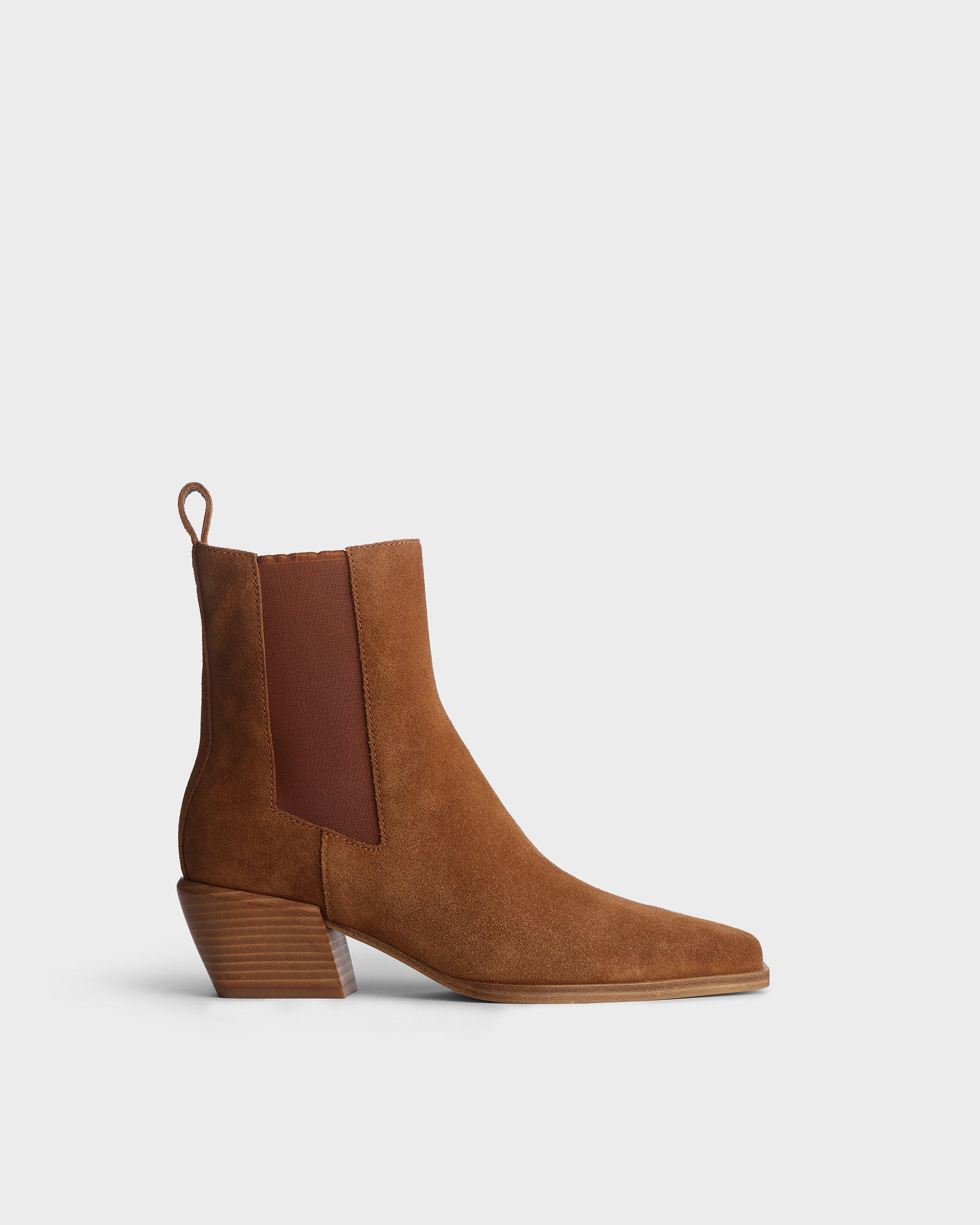 Joni Italian Suede Chelsea Boots
