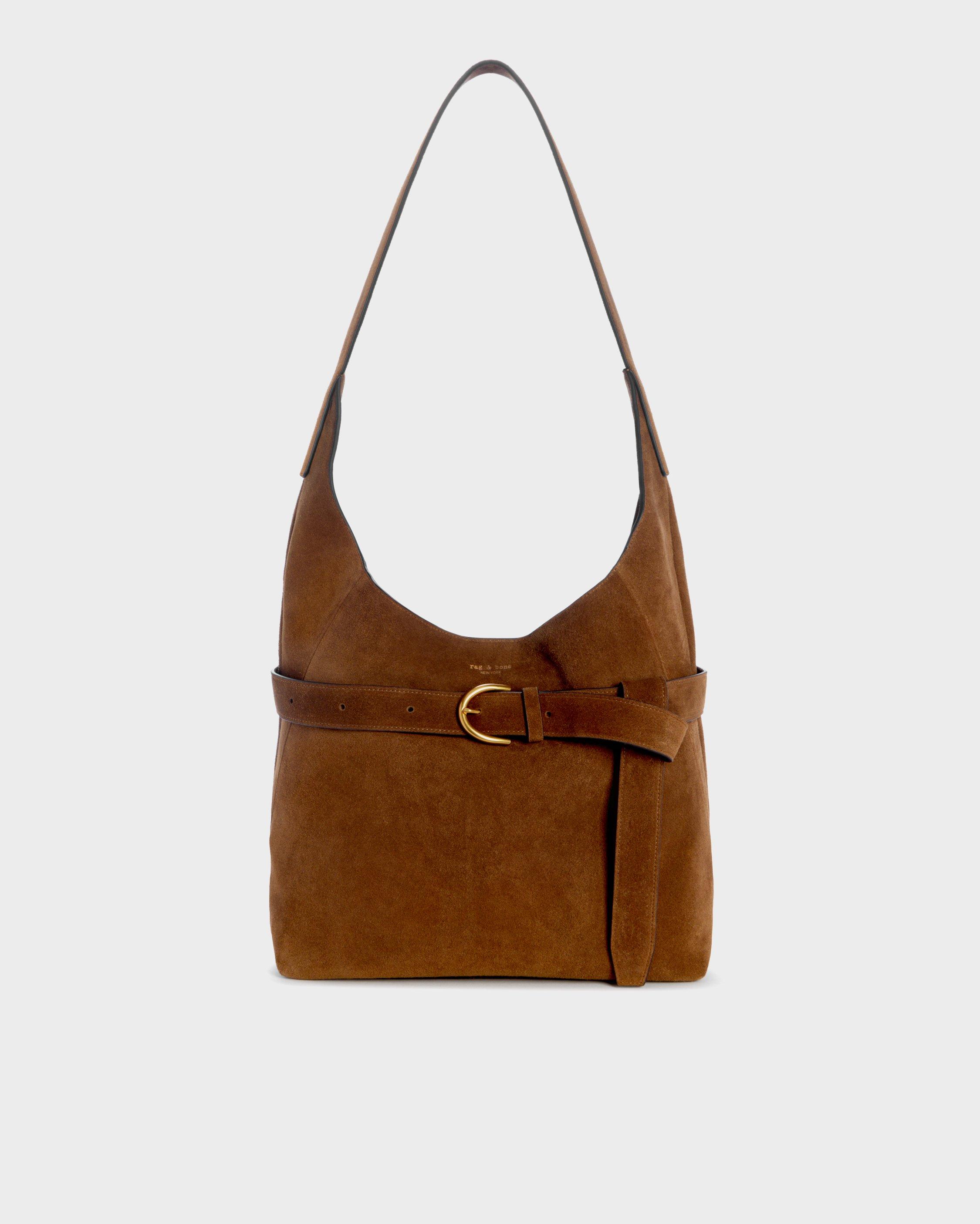 Lexington Suede Bucket Bag